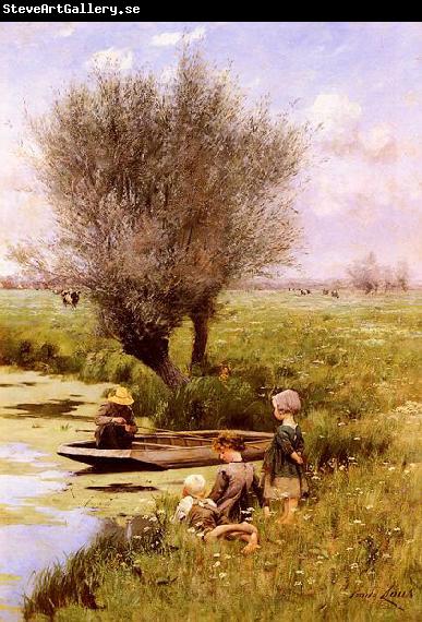 Emile Claus Afternoon Along The River